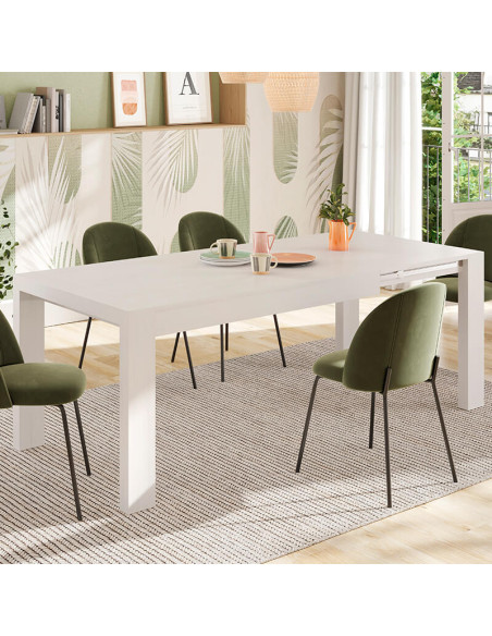 Mesa comedor rectangular extensible portería deslizante DANIELA