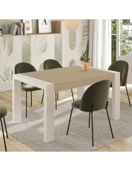 Mesa comedor rectangular extensible portería deslizante DANIELA