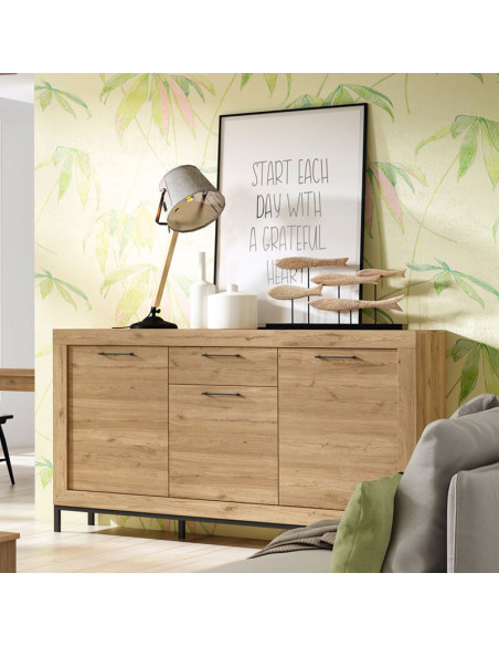 Aparador un cajon y tres puertas 181 cm DALIA