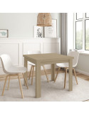 Mesa comedor cuadrada extensible DANIELA