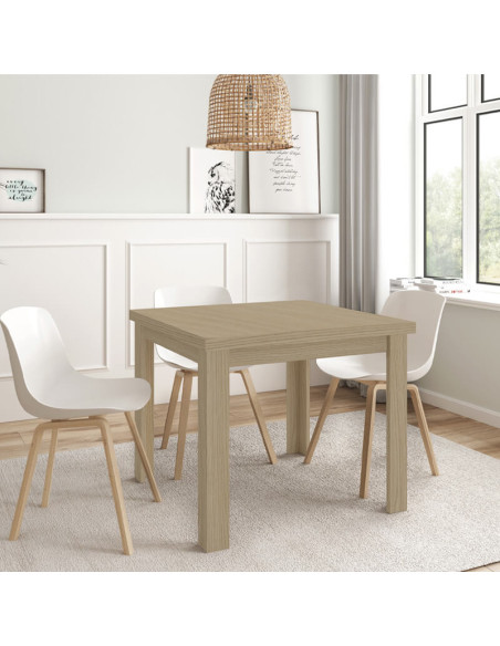 Mesa comedor cuadrada extensible DANIELA