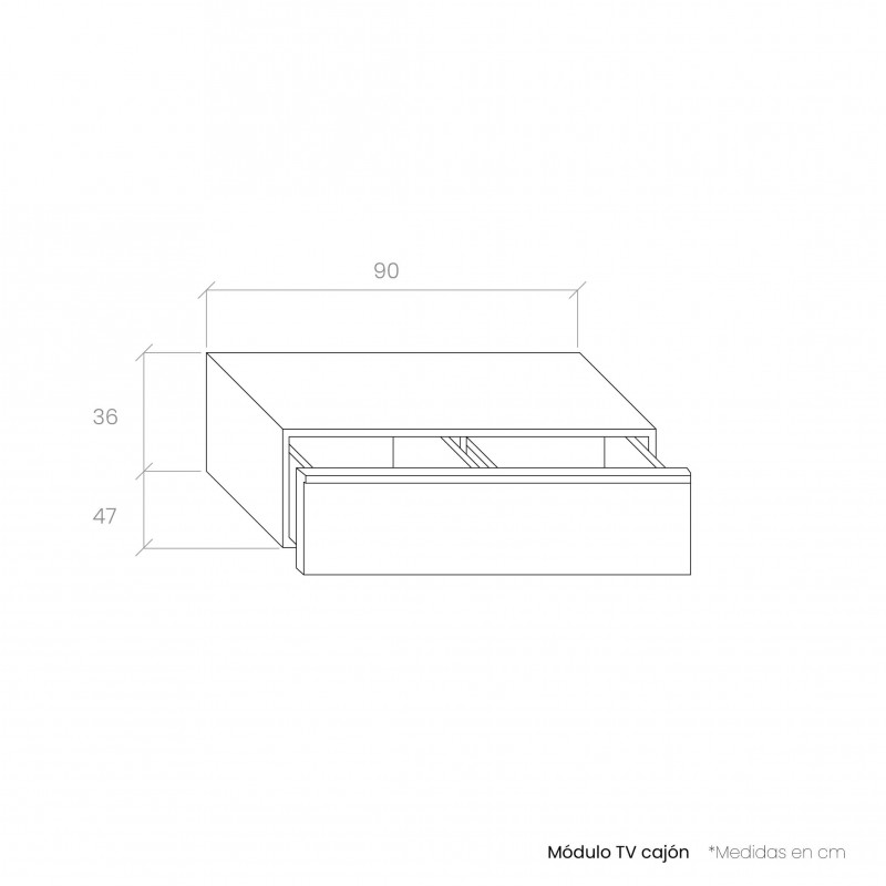 Mueble de tv DANIELA