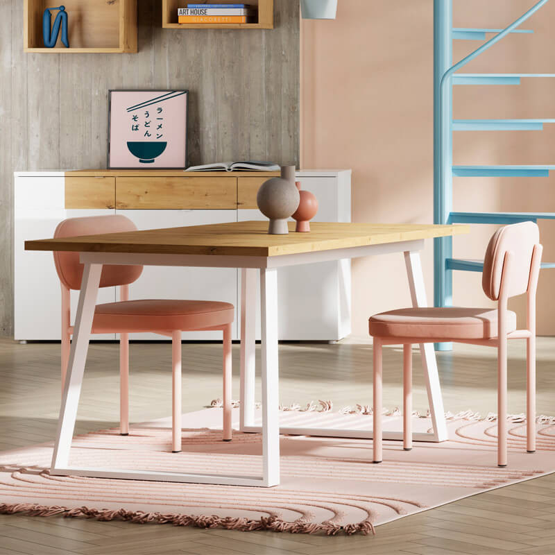 Mesa rectangular extensible SANA