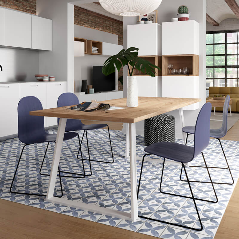 Mesa rectangular extensible SANA