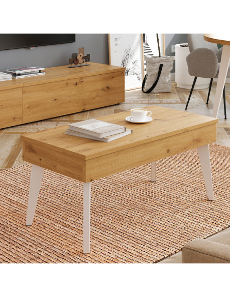 Mesa de centro elevable QUIRA