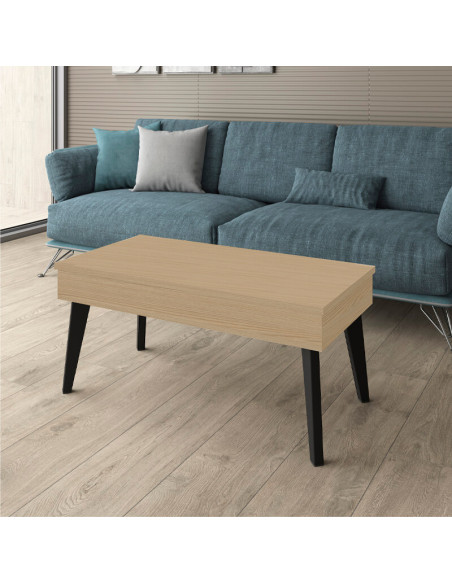 Mesa de centro elevable QUIRA