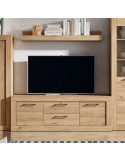 Mueble TV dos cajones y dos puertas 154 cm DALIA