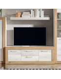 Mueble TV dos cajones y dos puertas 154 cm DALIA