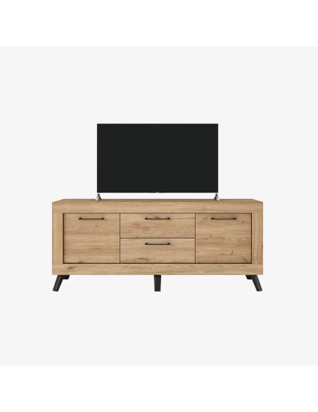 Mueble TV dos cajones y dos puertas 154 cm DALIA