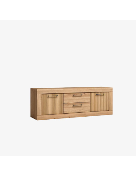 Mueble TV dos cajones y dos puertas 154 cm DALIA