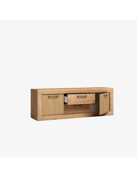Mueble TV dos cajones y dos puertas 154 cm DALIA