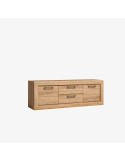 Mueble TV dos cajones y dos puertas 154 cm DALIA