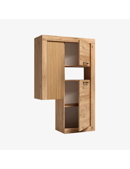Vitrina tres puertas apilada DALIA