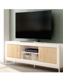 Mueble TV dos puertas y dos huecos 180 cm ROMA