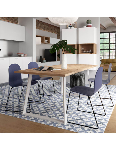 Mesa rectangular extensible SANA