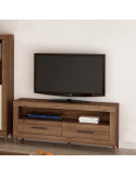 Mueble TV dos cajones y hueco 130 cm ROMA