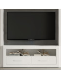 Mueble TV dos cajones y hueco 130 cm ROMA