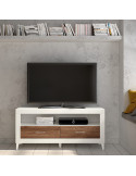 Mueble TV dos cajones y hueco 130 cm ROMA