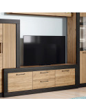 Mueble TV dos cajones y dos puertas 181 cm DALIA