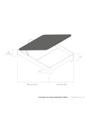 Canapé con base tapizada VIENA I