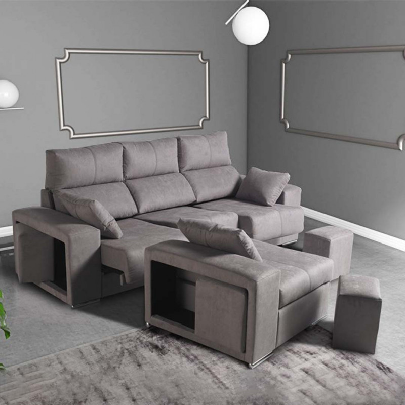 Chaise longue reversible MAIORI