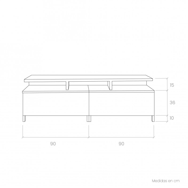 Mueble de tv DANIELA