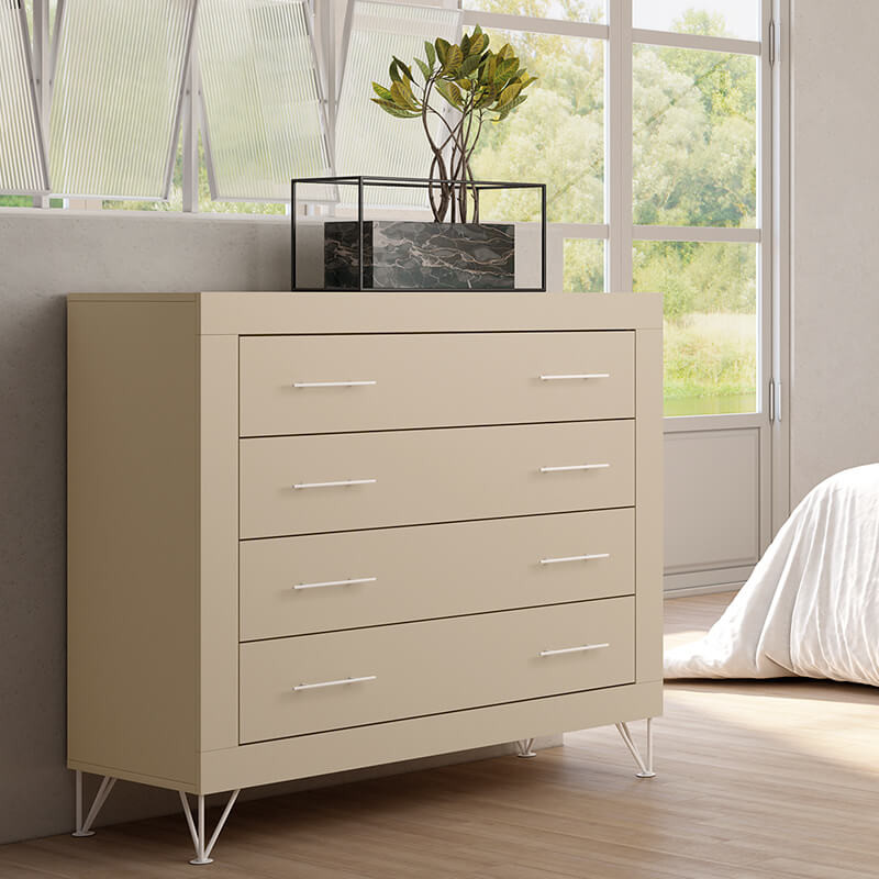Cómoda cuatro cajones VIENA