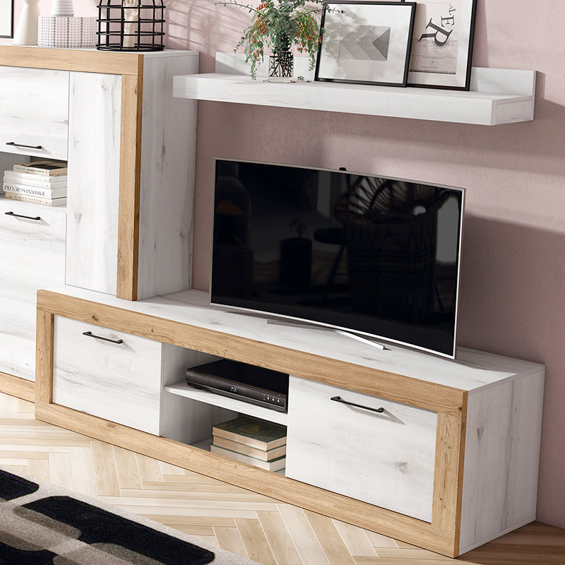Mueble TV dos puertas y un estante 181 cm DALIA
