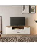 Mueble TV dos puertas, dos cajones y hueco MARCO