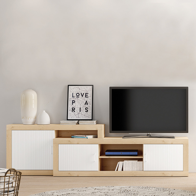 Modulo adicional izquierdo para mueble de tv ROMA