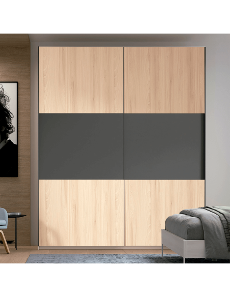 Armario dos puertas correderas altura 240 VERA II