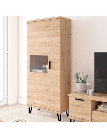 Vitrina dos puertas cristal MARCO