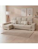 Chaise longue con arcón elevable SAVONA
