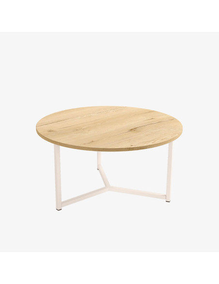 Mesa de centro redonda CARL
