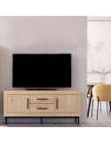 Mueble TV dos cajones y dos puertas ROMA
