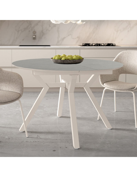 Mesa de comedor extensible NAIA