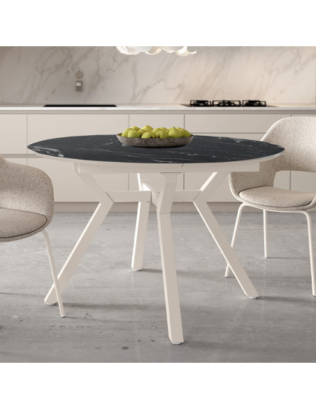 Mesa de comedor extensible NAIA