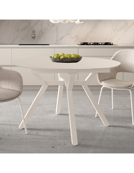 Mesa de comedor extensible NAIA