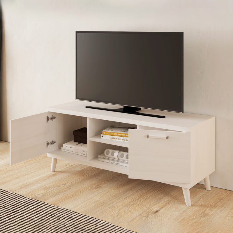 Mueble TV dos puertas y dos huecos MARCO