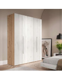 Armario cuatro puertas batientes 227 cm VALENTINA II
