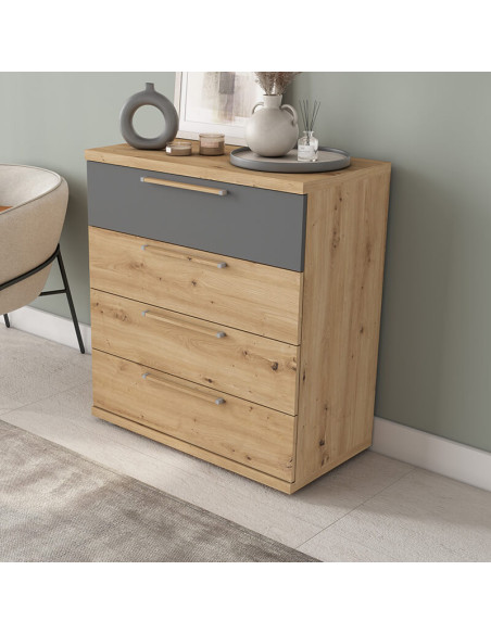 Cómoda cuatro cajones 80 LENA