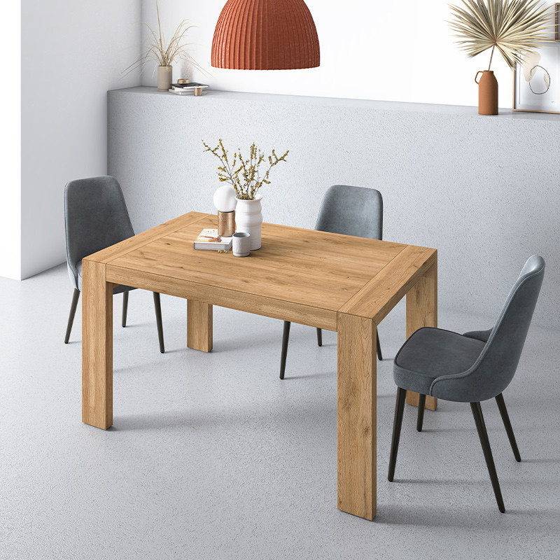 Mesa rectangular pata deslizante DALIA