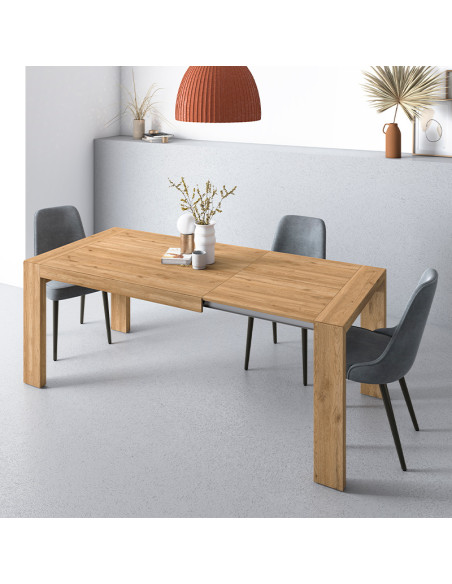 Mesa rectangular pata deslizante DALIA