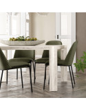 Mesa rectangular pata deslizante ROMA