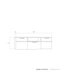 Mueble TV SELFOSS II