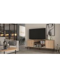 Mueble TV dos puertas y dos huecos 178 cm CHIARA