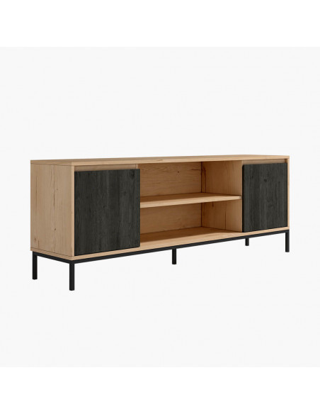 Mueble TV dos puertas y dos huecos 178 cm CHIARA