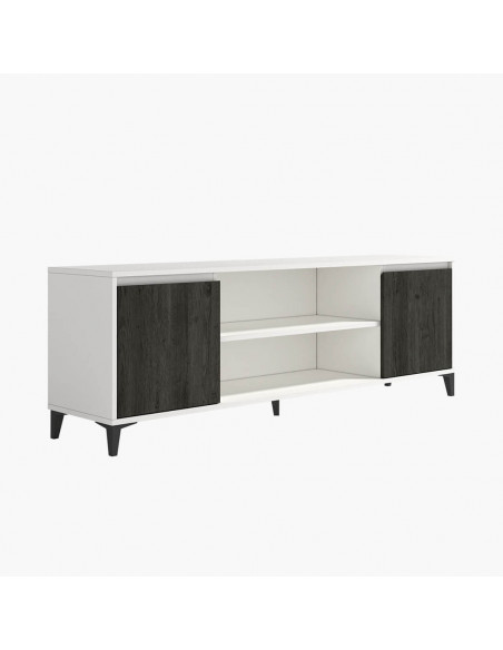 Mueble TV dos puertas y dos huecos 178 cm CHIARA