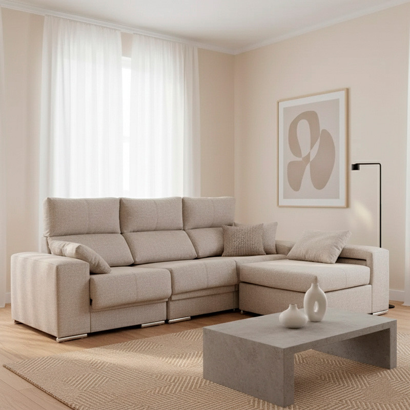 Chaise longue reversible MAIORI