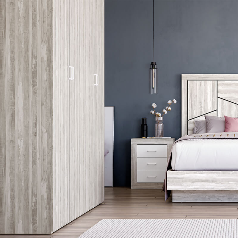 Armario cuatro puertas batientes altura 210 VIENA